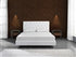 Casabianca Home MILES II CB-233-Q-W Queen Bed White Eco-Leather - Pankour