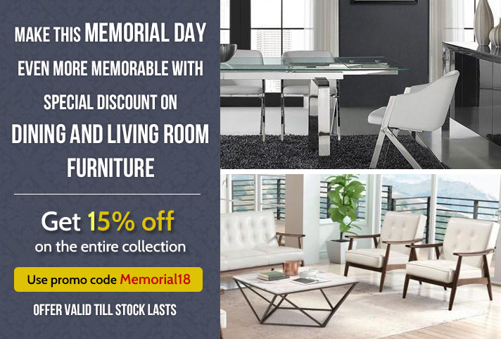 Let’s Celebrate This Memorial Day with a Special 15% Discount