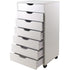 Halifax Cabinet for Closet / Office, 7 Drawers, White - Pankour
