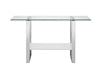 Casabianca Home CLARITY CB-3441-W Console Table High Gloss White Lacquer - Pankour