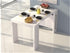 Casabianca Home ERIKA TC-540B-WH Extendable Console / Dining Table White - Pankour