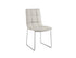 Casabianca Home LEANDRO CB-870 Dining Chair Gray Eco-leather - Pankour