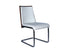 Casabianca Home MODELO CB-F3175-WAL Dining Chair White Eco-Leather/Walnut Veneer - Pankour