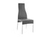 Casabianca Home VALENTINO CB-F3151-G Dining Chair Dark Gray Eco-leather - Pankour