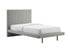 Casabianca Home ZACK CB-C1301-TG Twin Bed Gray Eco-leather - Pankour