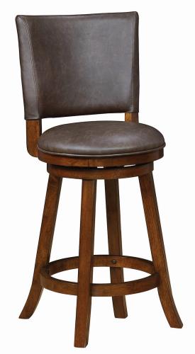 Coaster Furniture 104895 COUNTER HT CHAIR BROWN & CHESTNUT - Pankour