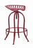 Coaster Furniture 104946 ADJUSTABLE BAR STOOL ANTIQUE RED - Pankour