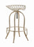 Coaster Furniture 104947 ADJUSTABLE BAR STOOL ANTIQUE WHITE - Pankour