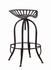 Coaster Furniture 104949 ADJUSTABLE BAR STOOL ANTIQUE BLACK W/ COPPER - Pankour