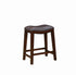 Coaster Furniture 122263 COUNTER HT STOOL BROWN & BURNISHED CAPPUCCINO - Pankour