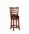 Coaster Furniture 182023 COUNTER HT STOOL BLACK & GOLDEN BROWN - Pankour