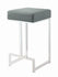 Coaster Furniture BAR STOOLS: METAL FIXED HEIGHT 105252 COUNTER HT STOOL GREY & CHROME - Pankour