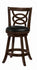 Coaster Furniture BAR STOOLS: WOOD SWIVEL 101929 COUNTER HT STOOL BLACK & ESPRESSO - Pankour