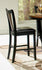 Coaster Furniture BOYER COLLECTION 102099 COUNTER HT STOOL AMBER/ BLACK - Pankour