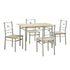 Coaster Furniture DINING: PACKAGED SETS: METAL 100035 DINING SET - Pankour