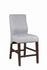 Coaster Furniture EVERYDAY DINING: STOOLS 102855 COUNTER HT STOOL GREY & DARK CAPPUCCINO - Pankour