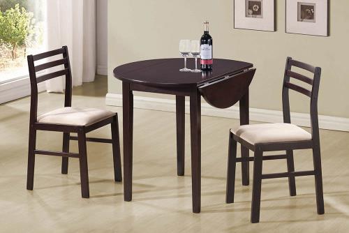 Coaster Furniture PACKAGED SETS: 3 PC SET 130005 COUNTER HT TABLE
