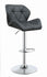 Coaster Furniture REC ROOM/BAR STOOLS: HEIGHT ADJUSTABLE 100426 ADJUSTABLE BAR STOOL GREY & SILVER - Pankour