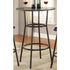 Coaster Furniture REC ROOM/ BAR TABLES: RUSTIC/INDUSTRIAL 2383 Bar Table BLACK - Pankour