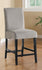 Coaster Furniture STANTON COLLECTION 102069GRY COUNTER HT STOOL DARK GREY & BLACK - Pankour