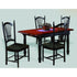 Sunset Trading 5 Piece Butterfly DLU-TLB3660-C07-AB5PC Dining Set - Pankour