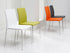 Casabianca Home ALDO TC-181-ORANGE Dining Chair Orange Eco-Leather - Pankour