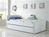 Casabianca Home DUETTE CB-14BD-XL Twin Bed White Eco-Leather - Pankour