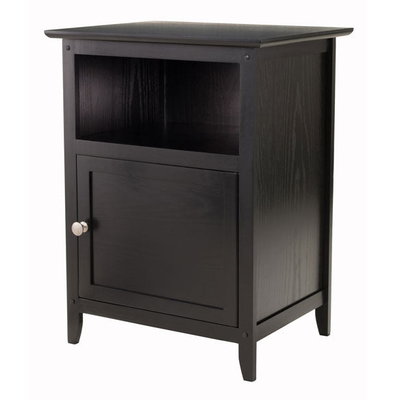 Winsome Wood 20115 Henry Accent Table Black