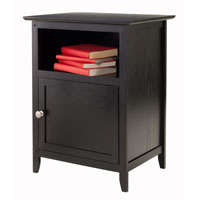 Winsome Wood 20115 Henry Accent Table Black