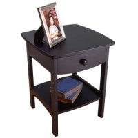 Winsome Wood 20218 Claire Accent Table Black Finish
