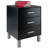 Winsome Wood 20917 Cawlins Accent Table Black Finish