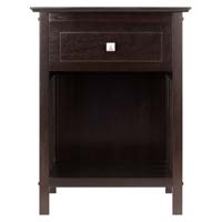Winsome Wood 23117 Marcel Accent Table in Coffee Finish