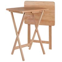 Winsome Wood 42290 Alex 2-pc Snack Table Set