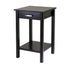 Winsome Wood 92719 Liso End Table / Printer Table with Drawer and Shelf