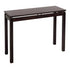 Winsome Wood 92730 Linea Console Hall Table with Chrome Accent