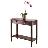 Winsome Wood 94136 Richmond Console Hall Table Tapered Leg