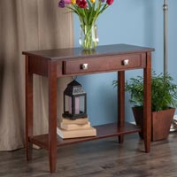Winsome Wood 94136 Richmond Console Hall Table Tapered Leg