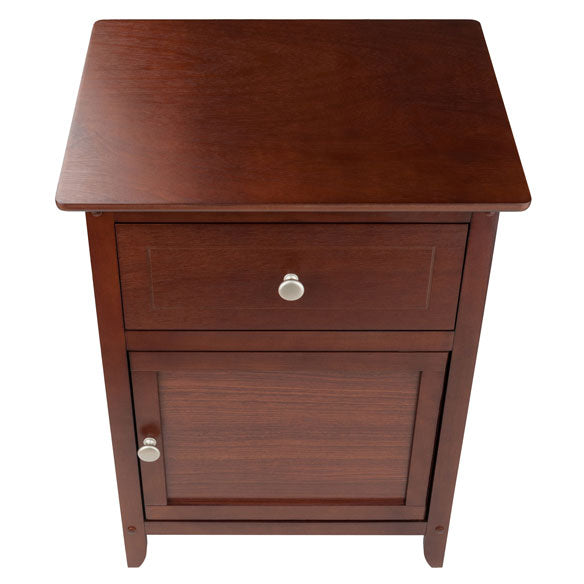 Winsome Wood 94215 Eugene Accent Table Walnut
