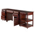 Winsome Wood 94387 Delta 3-Pc Home Office Set