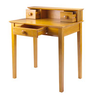 Winsome Wood 99333 Studio Writing Desk with Hutch